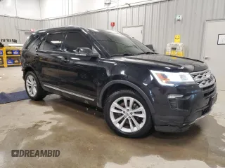 2018 Ford Explorer XLT with VIN 1FM5K8D83JGA77948, listed as a Copart auction lot 48333605 with 83,471 mi miles and Salvage Title. Bid and sale history available at carsss.com. Image 4.