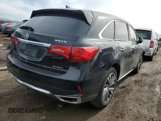2019 Acura MDX w/Technology Pkg with VIN 5J8YD4H57KL033577, listed as a Copart auction lot 50383435 with 49,834 mi miles and Salvage Title. Bid and sale history available at carsss.com. Image 3.
