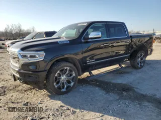 2020 Ram 1500 Limited with VIN 1C6SRFHTXLN255317, listed as a Copart auction lot 48400945 with 31,493 mi miles and Salvage title. Bid and sale history available at DreamBid. Image 1.