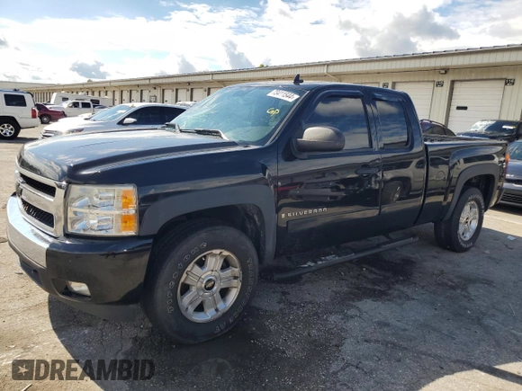 2007 Chevrolet Silverado 1500 Work Truck with VIN 2GCEK19C171650506, listed as a Copart auction lot 73411544 with 221,460 mi miles and Salvage Title. Bid and sale history available at carsss.com. Image 1.