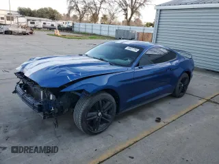2017 Ford Mustang EcoBoost with VIN 1FA6P8TH7H5214199, listed as a Copart auction lot 86927794 with 0 mi miles and Clean Title. Bid and sale history available at carsss.com. Image 1.