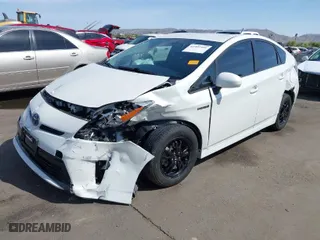 2015 Toyota Prius Four with VIN JTDKN3DU9F0394728, listed as a IAAI auction lot 41992991 with 96,041 mi miles. Bid and sale history available at carsss.com. Image 2.