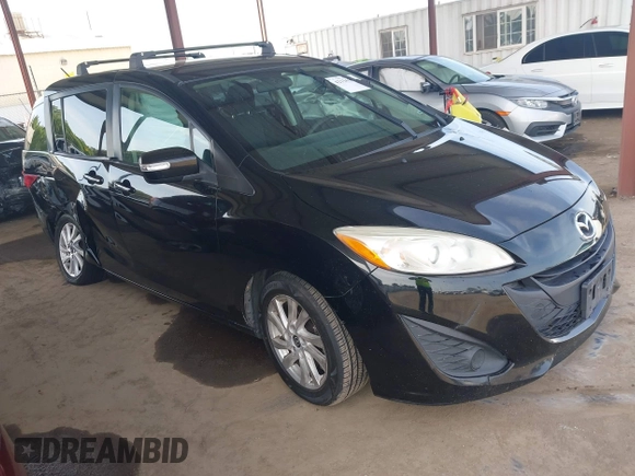 2015 Mazda 5 Sport with VIN JM1CW2BL2F0184901, listed as a IAAI auction lot 42116351 with 260,931 mi miles. Bid and sale history available at carsss.com. Image 1.