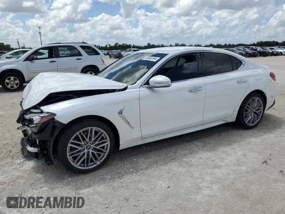 2020 Genesis G70 2.0T с VIN KMTG64LA6LU062428, выставлен на аукционе Copart как лот 70580194 с пробегом 43 226 миль миль и На запчасти • Non repairable. История ставок и продаж доступна на DreamBid. Изображение 1.