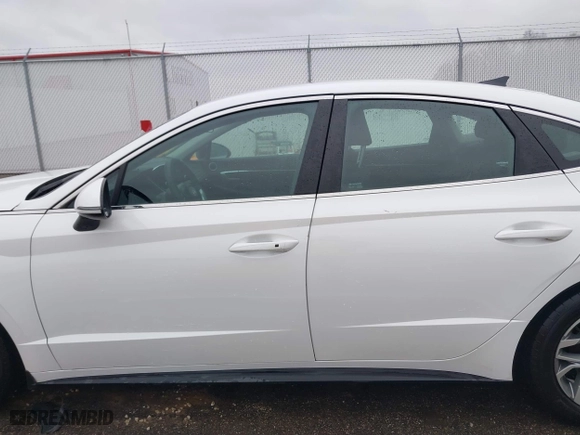 2022 Hyundai Sonata SEL with VIN KMHL64JA2NA236267, listed as a IAAI auction lot 41053375 with 55,315 mi miles. Bid and sale history available at carsss.com. Image 15.