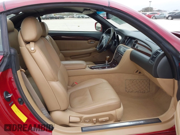 2009 Lexus SC 430 with VIN JTHFN45Y299020940, listed as a IAAI auction lot 41696619 with 90,044 mi miles and . Bid and sale history available at DreamBid. Image 5.