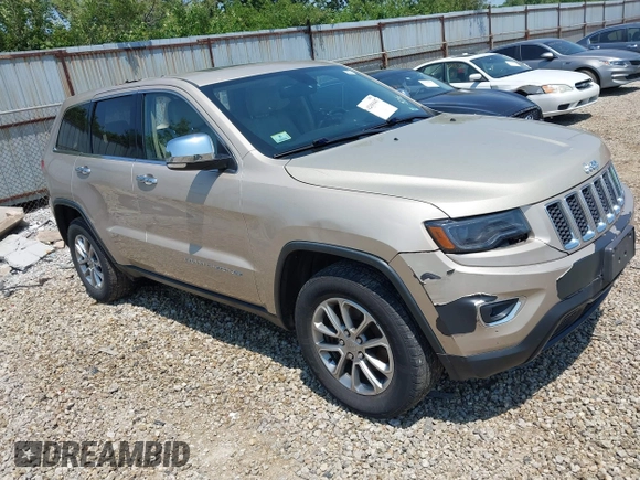 2014 Jeep Grand Cherokee Limited z VIN 1C4RJFBG9EC162684, wystawiony jako IAAI lot #42491647 z przebiegiem 152 328 mil mil oraz . Historia ofert i sprzedaży dostępna na DreamBid. Obrazek 1.