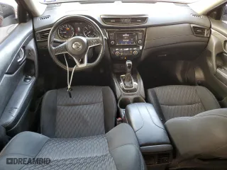 2018 Nissan Rogue SV with VIN 5N1AT2MT9JC722199, listed as a Copart auction lot 52398435 with 87,424 mi miles and Salvage Title. Bid and sale history available at carsss.com. Image 8.