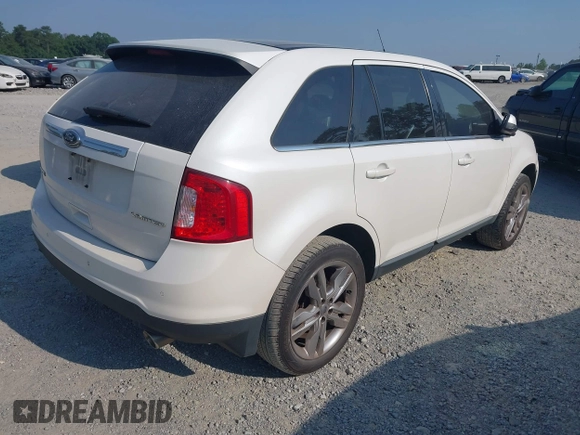 2013 Ford Edge Limited with VIN 2FMDK3KC9DBA34863, listed as a IAAI auction lot 42586010 with 161,171 mi miles and . Bid and sale history available at DreamBid. Image 4.