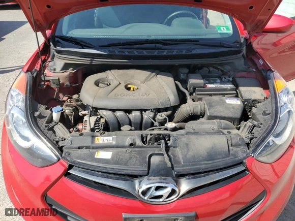 2013 Hyundai Elantra Coupe GS with VIN KMHDH6AE4DU003145, listed as a Copart auction lot 53051985 with 231,160 mi miles and Salvage Title. Bid and sale history available at carsss.com. Image 11.