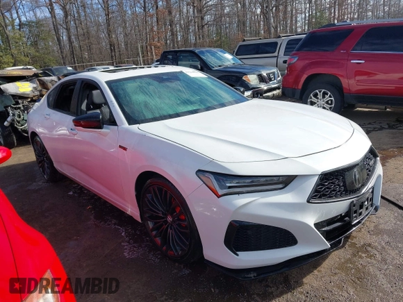 2022 Acura TLX Type S with VIN 19UUB7F00NA000479, listed as a IAAI auction lot 41564826 with 94,162 mi miles and . Bid and sale history available at DreamBid. Image 1.