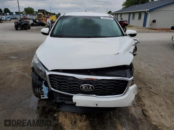 2019 Kia Sorento L with VIN 5XYPG4A37KG531610, listed as a Copart auction lot 54531895 with Not Provided miles and Salvage Title. Bid and sale history available at DreamBid. Image 5.