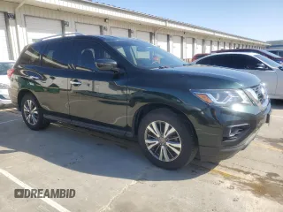 2020 Nissan Pathfinder SV with VIN 5N1DR2BN1LC577579, listed as a Copart auction lot 52199325 with 101,479 mi miles and Salvage title. Bid and sale history available at DreamBid. Image 4.