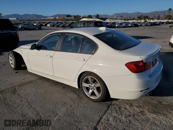 2015 BMW 3 Series 328i with VIN WBA3C1C51FK122717, listed as a Copart auction lot 46701455 with 57,826 mi miles and Salvage Title. Bid and sale history available at carsss.com. Image 2.