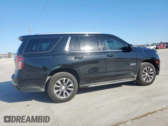 2022 Chevrolet Tahoe LT with VIN 1GNSCNKD4NR355700, listed as a Copart auction lot 48559415 with 48,732 mi miles and Clean title. Bid and sale history available at DreamBid. Image 3.