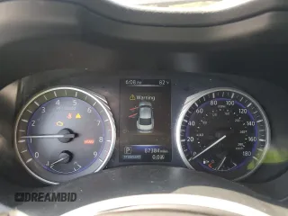 2017 Infiniti Q50 Premium with VIN JN1EV7AR0HM838405, listed as a Copart auction lot 60881265 with 87,384 mi miles and Clean title. Bid and sale history available at DreamBid. Image 9.