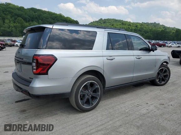 2024 Ford Expedition Max Limited с VIN 1FMJK2A8XREA02252, выставлен на аукционе Copart как лот 59008775 с пробегом 39 343 миль миль и Списание • Salvage title. История ставок и продаж доступна на DreamBid. Изображение 3.