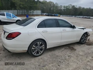 2019 Mercedes-Benz C 300 with VIN 55SWF8DB4KU294587, listed as a Copart auction lot 50588995 with 72,578 mi miles and Salvage title. Bid and sale history available at DreamBid. Image 3.