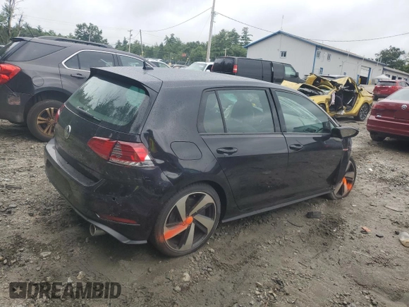 2020 Volkswagen Golf GTI S with VIN 3VW5T7AU1LM010221, listed as a Copart auction lot 64235813 with 0 mi miles. Bid and sale history available at carsss.com. Image 3.