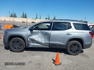 2023 GMC Acadia SLT with VIN 1GKKNML40PZ119581, listed as a IAAI auction lot 41841288 with 23,611 mi miles and . Bid and sale history available at DreamBid. Image 14.