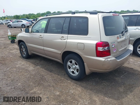 2005 Toyota Highlander with VIN JTEGD21A150106434, listed as a IAAI auction lot 42500793 with 196,501 mi miles and . Bid and sale history available at DreamBid. Image 3.