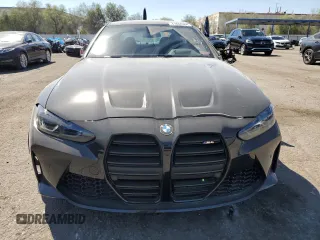 2021 BMW M4 with VIN WBS53AZ01MCG99595, listed as a Copart auction lot 71684364 with 12,848 mi miles and Salvage Title. Bid and sale history available at carsss.com. Image 5.