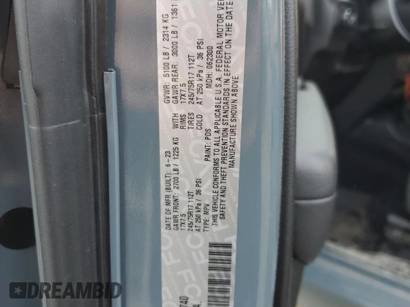 2024 Jeep Wrangler Sport S with VIN 1C4PJXAN5RW123740, listed as a Copart auction lot 62877324 with 5,758 mi miles and Salvage title. Bid and sale history available at DreamBid. Image 13.