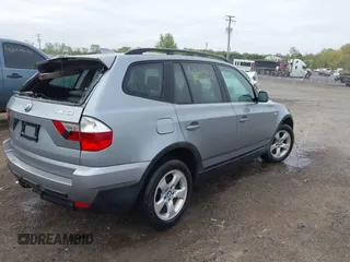 2007 BMW X3 3.0si with VIN WBXPC93477WF19603, listed as a IAAI auction lot 42055954 with 262,051 mi miles and . Bid and sale history available at DreamBid. Image 4.