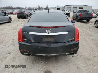 2014 Cadillac CTS Luxury RWD with VIN 1G6AR5SX7E0185501, listed as a Copart auction lot 44341465 with 112,931 mi miles and Salvage Title. Bid and sale history available at carsss.com. Image 6.