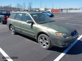 2005 Subaru Legacy Wagon (Natl) Outback R L.L. Bean Edition with VIN 4S4BP86C254359544, listed as a IAAI auction lot 41824804 with 153,402 mi miles. Bid and sale history available at carsss.com. Image 1.