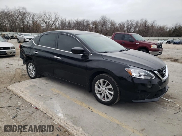 2019 Nissan Sentra S with VIN 3N1AB7AP2KY367884, listed as a Copart auction lot 86166914 with 65,029 mi miles and Salvage title. Bid and sale history available at DreamBid. Image 4.
