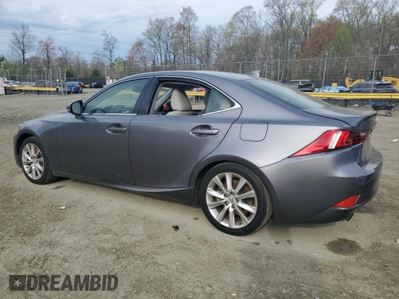 2016 Lexus IS 200t z VIN JTHBA1D25G5007710, wystawiony jako Copart lot #51650845 z przebiegiem 94 941 mil mil oraz Szkoda całkowita • Salvage title. Historia ofert i sprzedaży dostępna na DreamBid. Obrazek 2.
