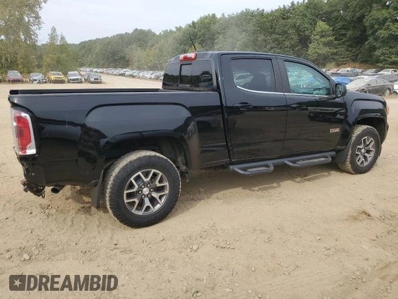 2017 GMC Canyon 4WD SLE with VIN 1GTG6CEN5H1150114, listed as a Copart auction lot 71781944 with 78,507 mi miles and Salvage Title. Bid and sale history available at carsss.com. Image 3.