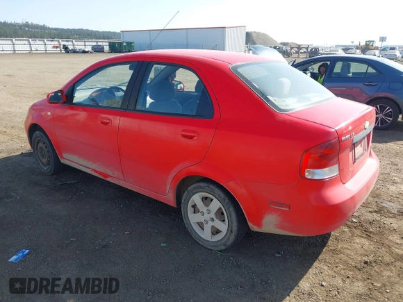 2005 Chevrolet Aveo LS with VIN KL1TD52685B441524, listed as a IAAI auction lot 42111533 with 112,641 mi miles and . Bid and sale history available at DreamBid. Image 3.