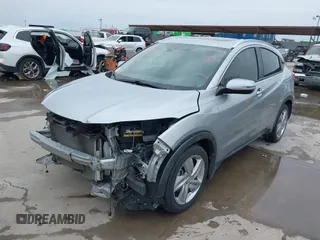 2019 Honda HR-V EX with VIN 3CZRU5H52KM710620, listed as a IAAI auction lot 41380796 with 50,683 mi miles. Bid and sale history available at carsss.com. Image 19.