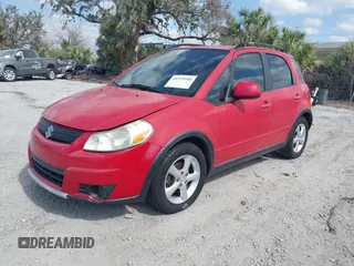 2007 Suzuki SX4 with VIN JS2YB413375111867, listed as a IAAI auction lot 41575940 with 152,621 mi miles. Bid and sale history available at carsss.com. Image 2.