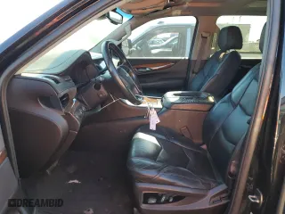 2015 Cadillac Escalade Premium with VIN 1GYS4NKJ4FR550932, listed as a Copart auction lot 75877054 with 164,603 mi miles and Salvage Title. Bid and sale history available at carsss.com. Image 7.