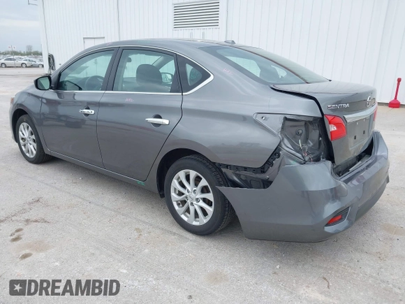 2019 Nissan Sentra SV with VIN 3N1AB7AP0KY393710, listed as a IAAI auction lot 42077504 with 46,445 mi miles and . Bid and sale history available at DreamBid. Image 3.