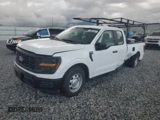 2024 Ford F-150 XL z VIN 1FTEX1KP9RKE49258, wystawiony jako Copart lot #58178785 z przebiegiem 2 593 mil mil oraz Nie do naprawy • Non repairable. Historia ofert i sprzedaży dostępna na DreamBid. Obrazek 1.
