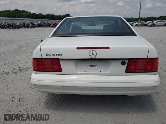 1998 Mercedes-Benz SL-Class with VIN WDBFA67F4WF167194, listed as a Copart auction lot 52867744 with 170,608 mi miles and Salvage Title. Bid and sale history available at carsss.com. Image 6.