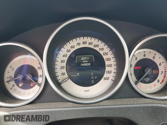 2015 Mercedes-Benz E 350 Luxury with VIN WDDHF8JB7FB121496, listed as a Copart auction lot 54693015 with 160,835 mi miles and Salvage title. Bid and sale history available at DreamBid. Image 9.