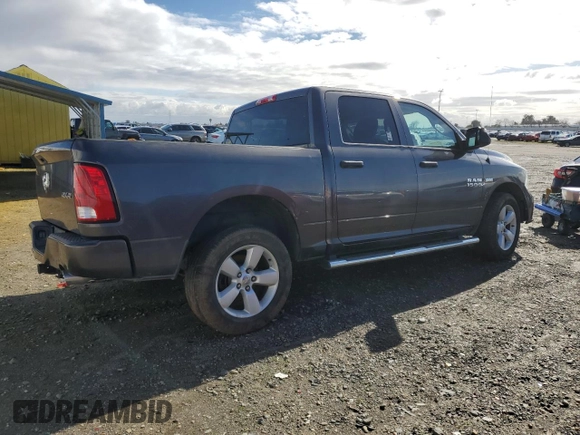 2014 Ram 1500 Express with VIN 1C6RR7KT1ES481683, listed as a Copart auction lot 45557865 with 93,555 mi miles and Salvage Title. Bid and sale history available at carsss.com. Image 3.