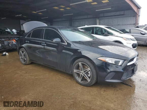 2021 Mercedes-Benz A 220 with VIN W1K3G4EB2MJ315124, listed as a Copart auction lot 87285244 with 26,914 mi miles and Salvage Title. Bid and sale history available at DreamBid. Image 4.