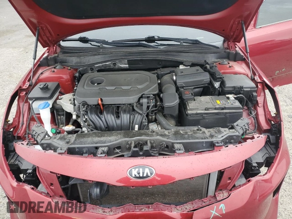 2018 Kia Optima LX z VIN 5XXGT4L38JG215290, wystawiony jako Copart lot #52814095 z przebiegiem 105 495 mil mil oraz Szkoda całkowita • Salvage title. Historia ofert i sprzedaży dostępna na DreamBid. Obrazek 11.