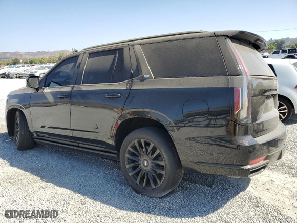 2021 Cadillac Escalade Premium Luxury with VIN 1GYS4CKL1MR261039, listed as a Copart auction lot 67672354 with 72,751 mi miles and Salvage Title. Bid and sale history available at carsss.com. Image 2.