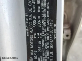 2018 Kia Forte S with VIN 3KPFL4A71JE174317, listed as a Copart auction lot 49953045 with 120,849 mi miles and Salvage Title. Bid and sale history available at carsss.com. Image 12.