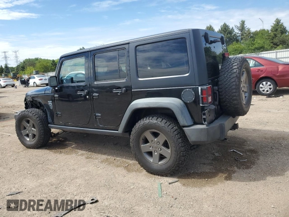 2011 Jeep Wrangler Unlimited Rubicon with VIN 1J4BA6H16BL561658, listed as a Copart auction lot 58379755 with 103,587 mi miles and Salvage title. Bid and sale history available at DreamBid. Image 2.