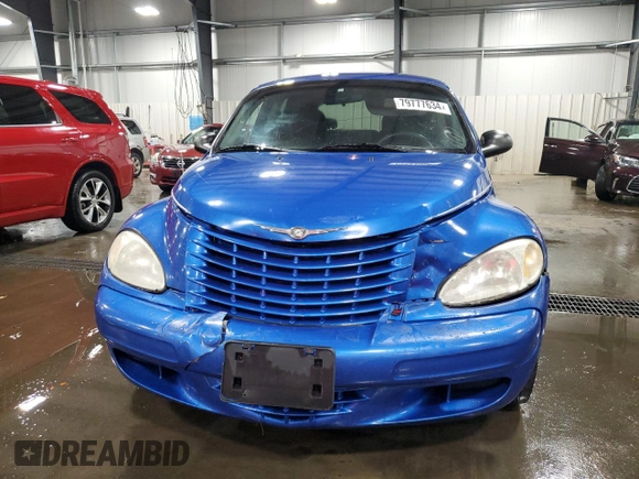 2005 Chrysler PT Cruiser Touring with VIN 3C4FY58B95T606607, listed as a Copart auction lot 79777634 with 228,525 mi miles and Clean Title. Bid and sale history available at carsss.com. Image 5.