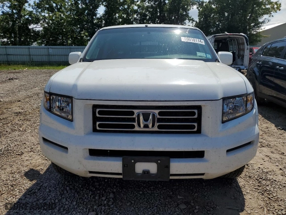 2006 Honda Ridgeline RTS with VIN 2HJYK16486H555131, listed as a Copart auction lot 69010114 with 123,861 mi miles and Salvage Title. Bid and sale history available at carsss.com. Image 5.