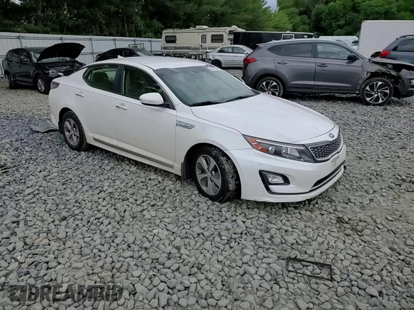 2016 Kia Optima Hybrid with VIN KNAGM4AD9G5092926, listed as a Copart auction lot 58572524 with 66,595 mi miles and Salvage Title. Bid and sale history available at carsss.com. Image 11.